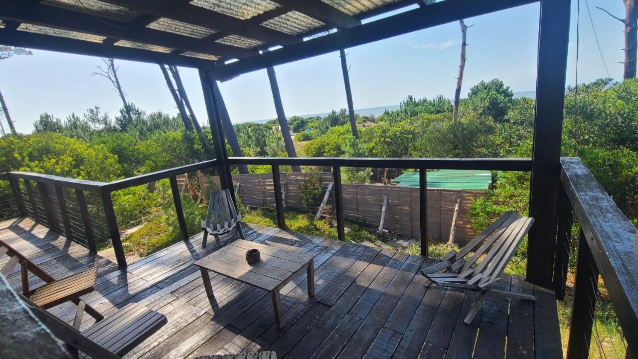 Cabana En La Playa. Ventanales Y Terraza Al Mar Salinas Kültér fotó
