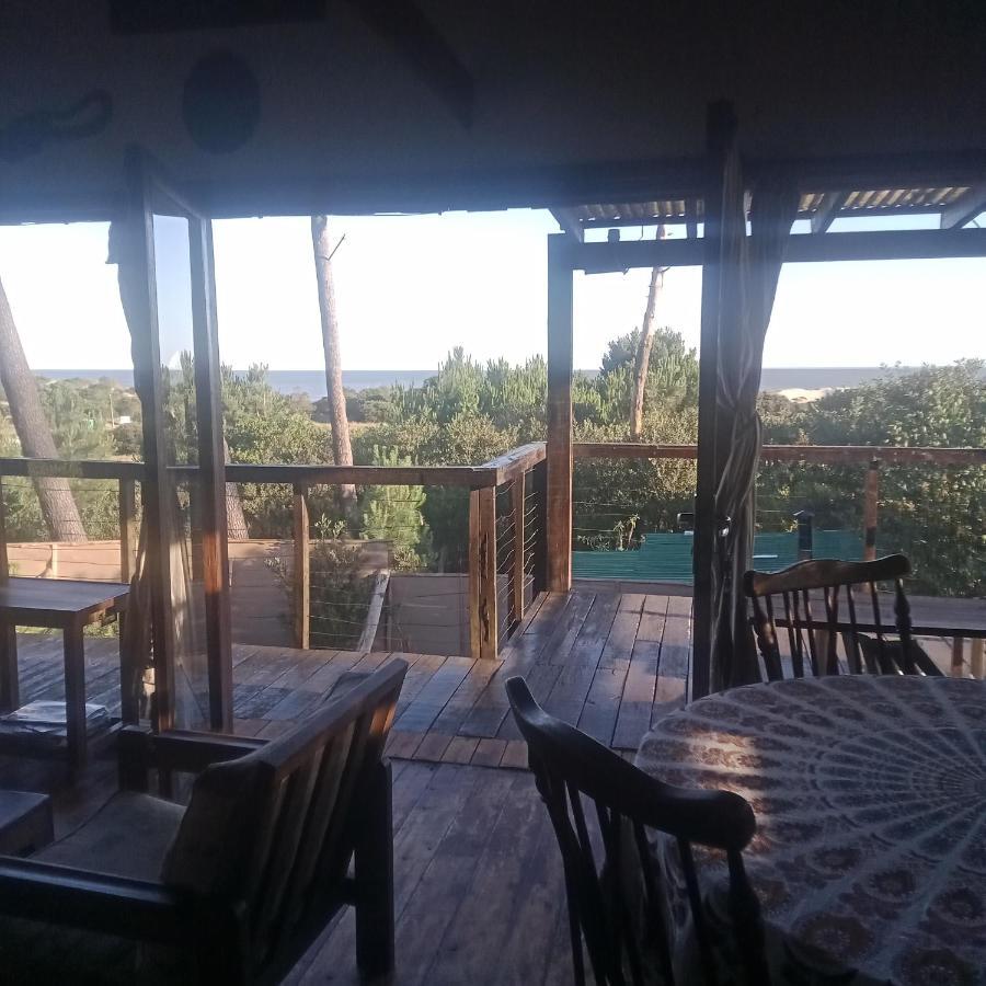 Cabana En La Playa. Ventanales Y Terraza Al Mar Salinas Kültér fotó